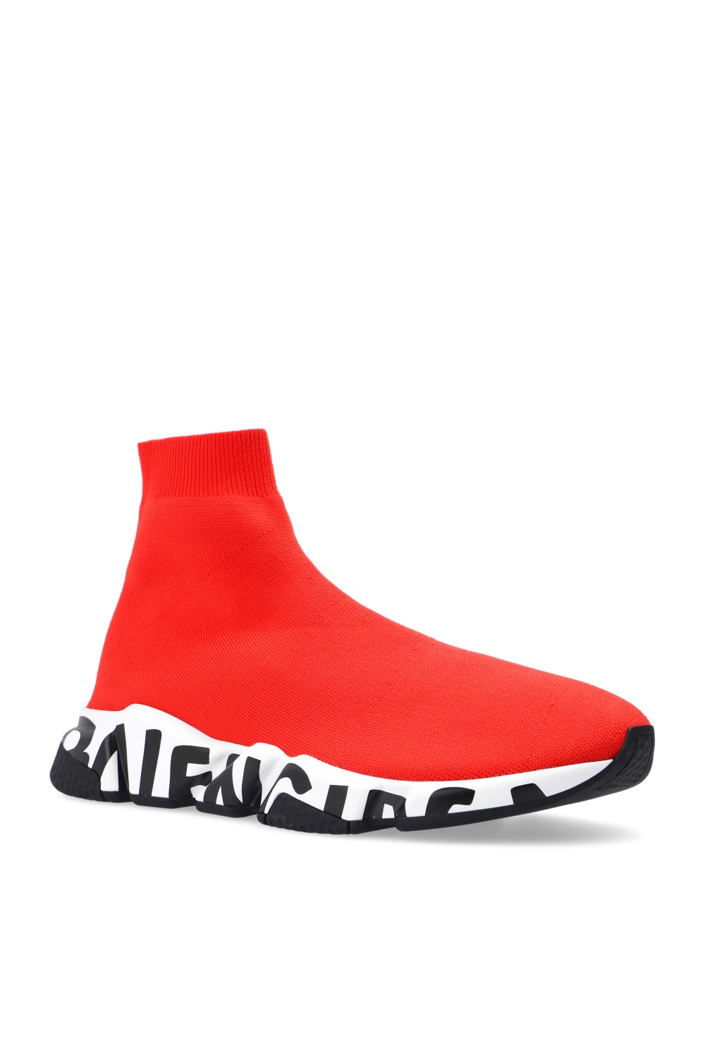 Balenciaga speed best sale trainer low red